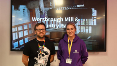 Barnsley College students partner with Worsbrough Mill to celebrate 400-year anniversary